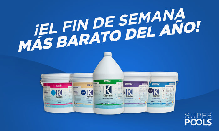¡El fin de semana más barato del año ya está en Superpools.mx!