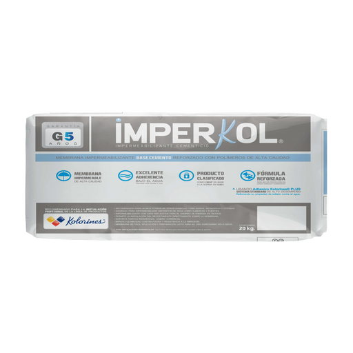 Impermeabilizante IMPERKOL Marca Kolorines