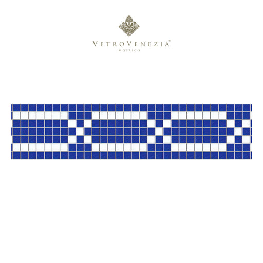 Mosaico Vetro Venezia Línea Esencia Cenefas / 2×2 cm