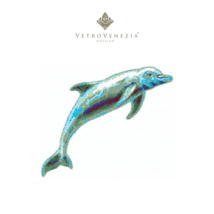 Mosaico Vetro Venezia Figueras de Delfines / mosaico 1×1 cm