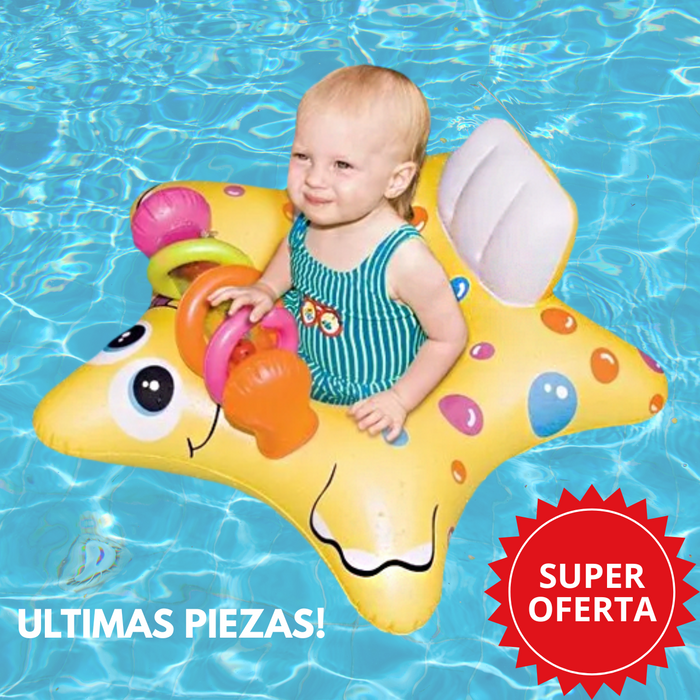 Estrella Inflable Flotante Para Bebe Juguete Para Alberca Marca Swimline