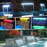 Cascada Laminar Decorativa LUZ LED Marca SuperPools