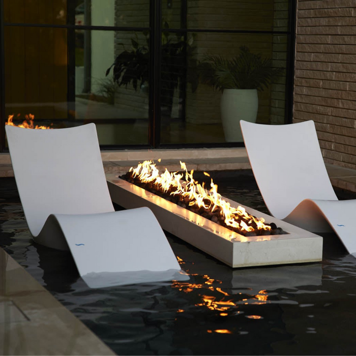 Camastro Marca Ledge Lounger Modelo Autograph Chaise, Para Albercas y Áreas Exteriores
