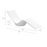 Camastro Marca Ledge Lounger Modelo Autograph Chaise, Para Albercas y Áreas Exteriores