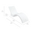 Camastro Marca Ledge Lounger Modelo Signature Chaise Deep, Para Albercas y Áreas Exteriores