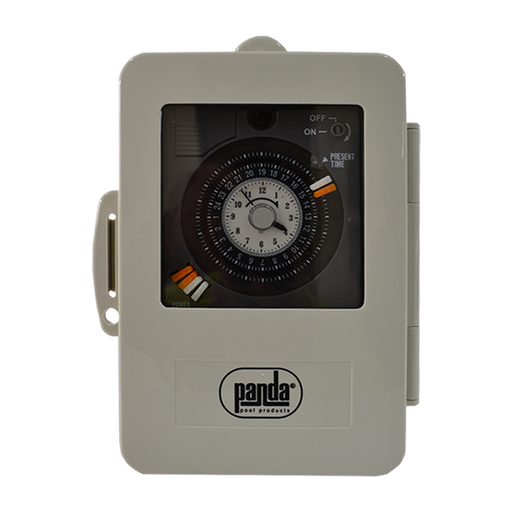 Interruptor De Tiempo Timer Panda 110v 220v Piscinas