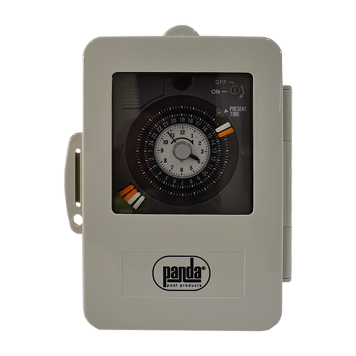 Interruptor De Tiempo Timer Panda 110v 220v Piscinas