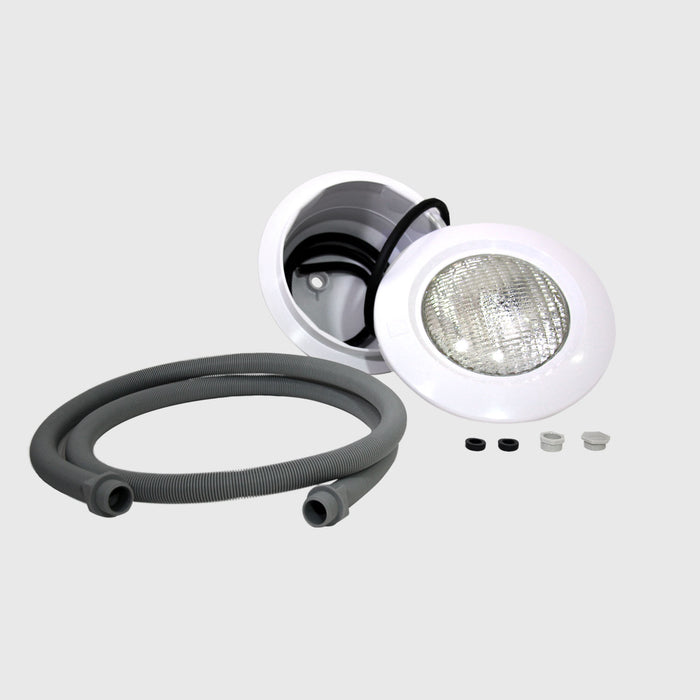 Reflector Halogeno Marca Hayward mod. 3478 300w 12 Volts Con Nicho Cable 3 mts. Para Albercas