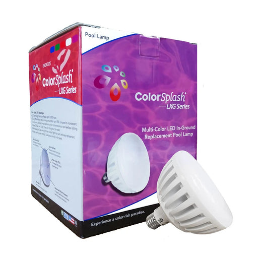 Foco para Reemplazo LED Multicolor Marca J&J Serie Colorsplash LXG 12 volts Para Albercas