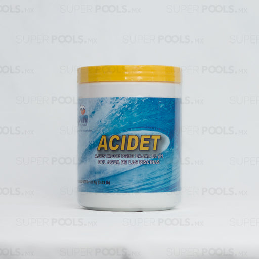 Spin Acidet 1.6 Kg Baja el pH y Alcalinidad de Albercas