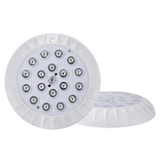 Lampara LED para Piscina, Luminus, PANDA, Blanco Calido, 12W, Plastico ABS, 8” LMS-8-B-12W-12A