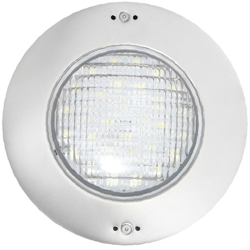 Lampara LED para Piscina, Deluxe, PANDA, Blanco Calido, 50W, Acero Inoxidable,10” DLX-10N-B-50W-12A