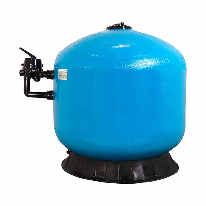 Filtro de Arena para Piscina 56" Construido en Fibra de Vidrio, Marblu Marca Panda, Flujo Máximo 251 GPM