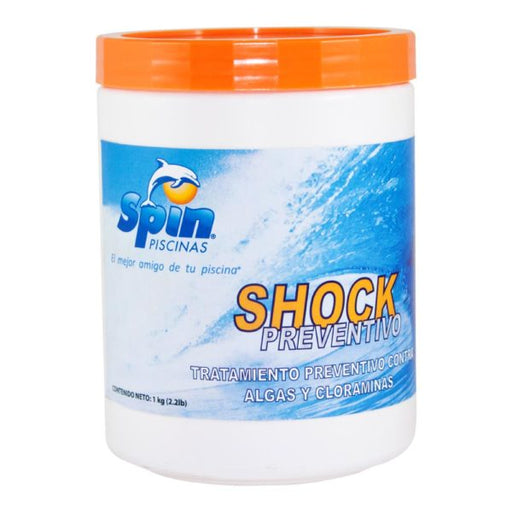 Spin Shock Preventivo Para Saneamiento de Albercas, Piscinas y Spas Cerrados