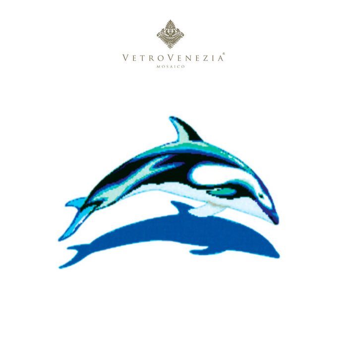 Mosaico Vetro Venezia Figueras de Delfines / mosaico 1×1 cm