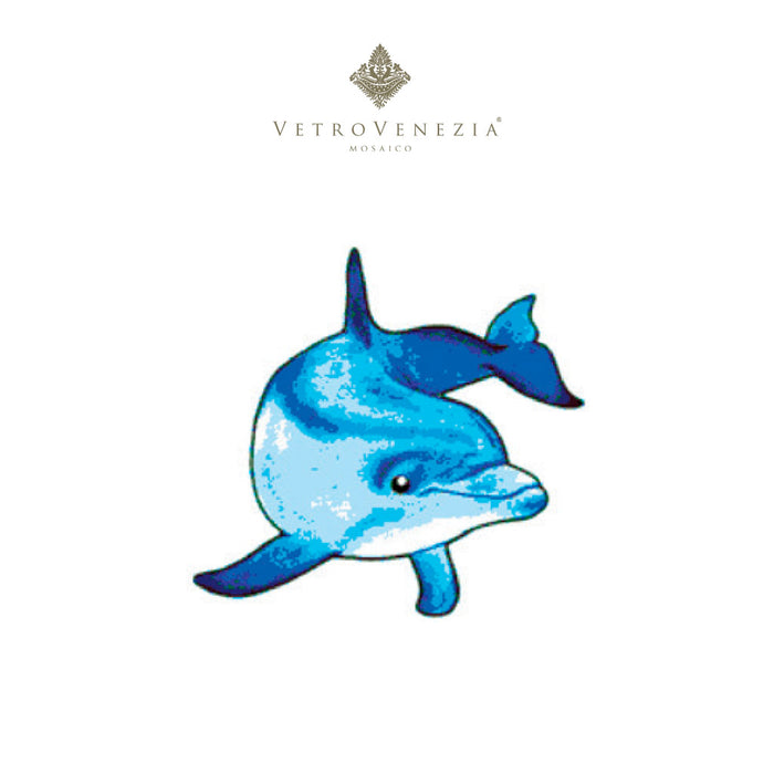 Mosaico Vetro Venezia Figueras de Delfines / mosaico 1×1 cm