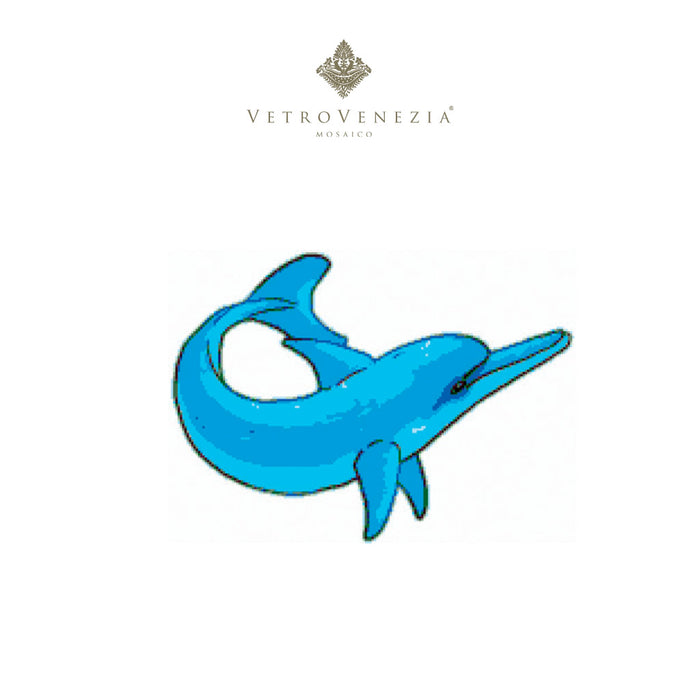 Mosaico Vetro Venezia Figueras de Delfines / mosaico 1×1 cm